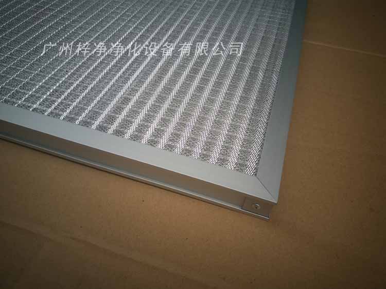 鋁網(wǎng)初效過濾器主要應(yīng)用于耐酸堿、耐高溫場(chǎng)所。